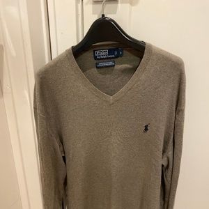 Grey Ralph Lauren Sweater Pima Cotton Size S